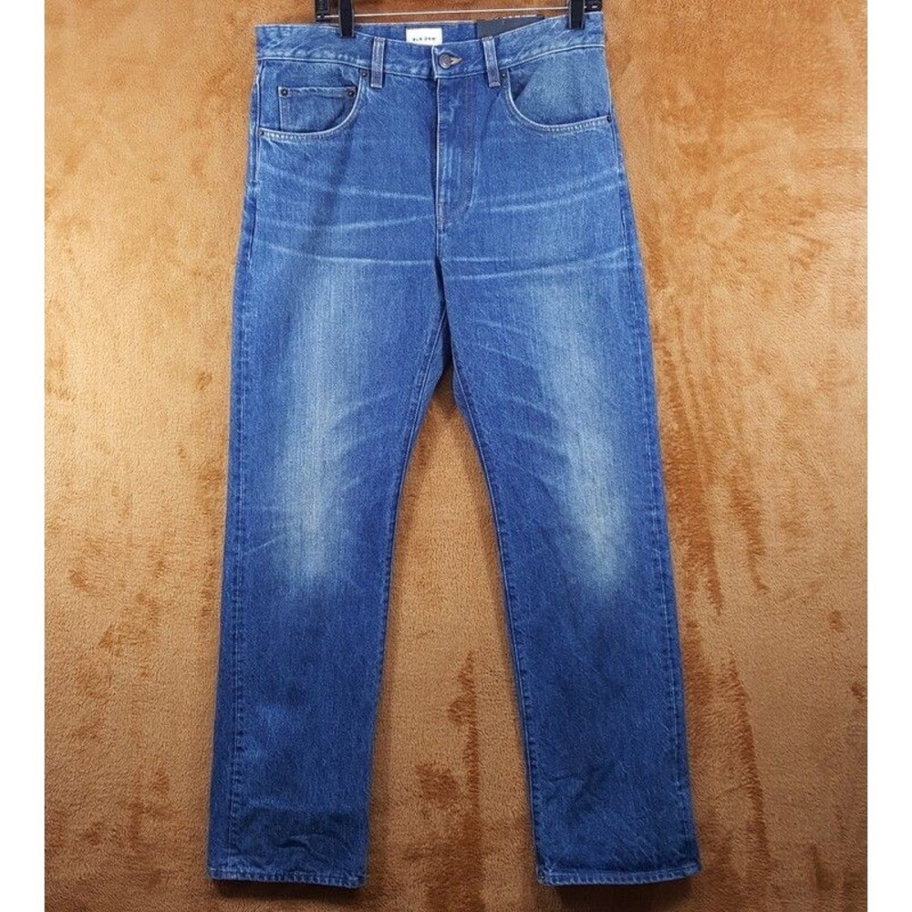 BLK DNM Mens Jeans Size 32x32 Blue Medium Wash 55 Bootcut Denim $250
